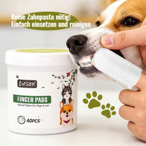Capuchón Antibacterial para Limpieza Dental de Mascotas